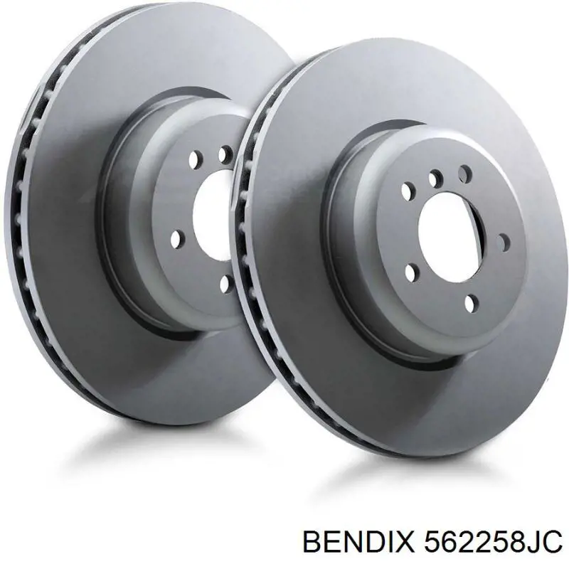Задні дискові гальма Jurid/Bendix 562258JC ціна, від 33.28 USD