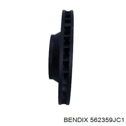 Гальмівні диски передні 562359JC1 Jurid/Bendix