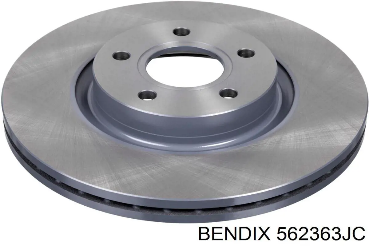Диск гальмівний передній Jurid/Bendix 562363JC