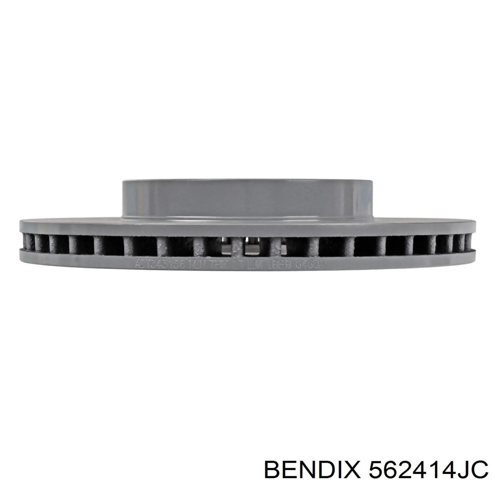 Гальмівні диски передні 562414JC Jurid/Bendix
