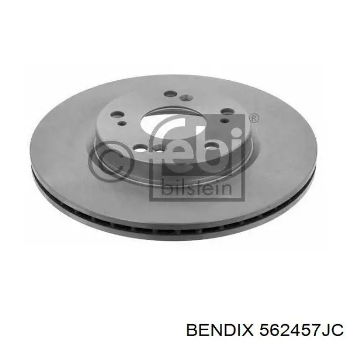 Диск переднього гальма Jurid/Bendix 562457JC ціна, від 47.06 USD