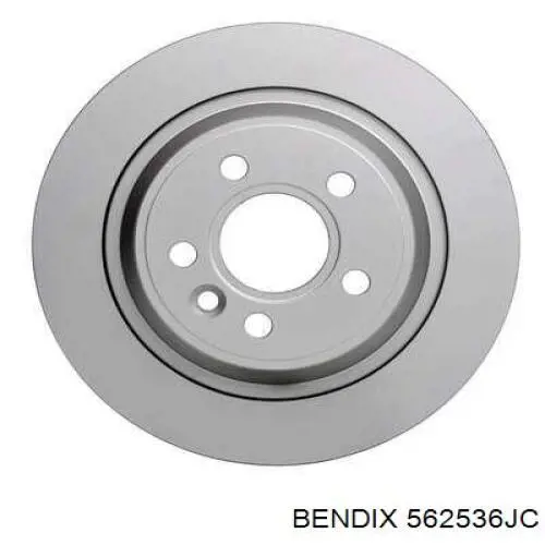 Диск гальмівний задній Jurid/Bendix 562536JC