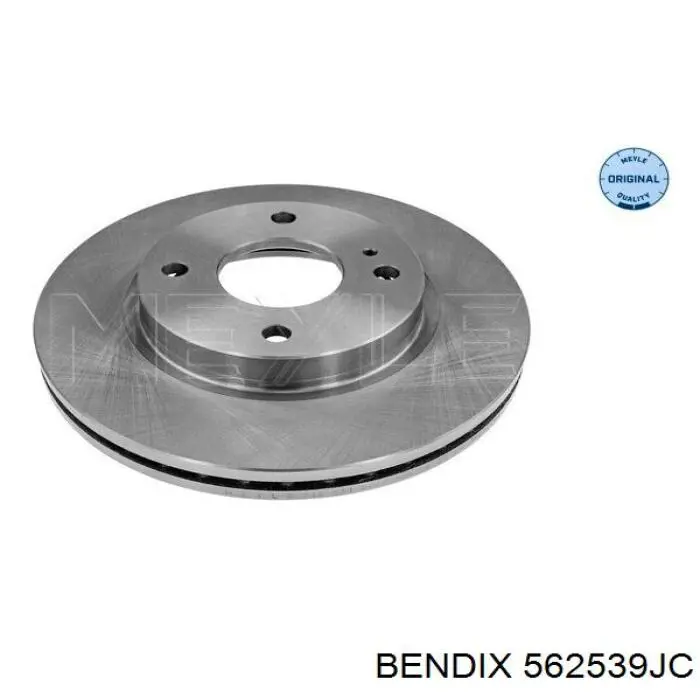 Гальмівні диски передні 562539JC Jurid/Bendix