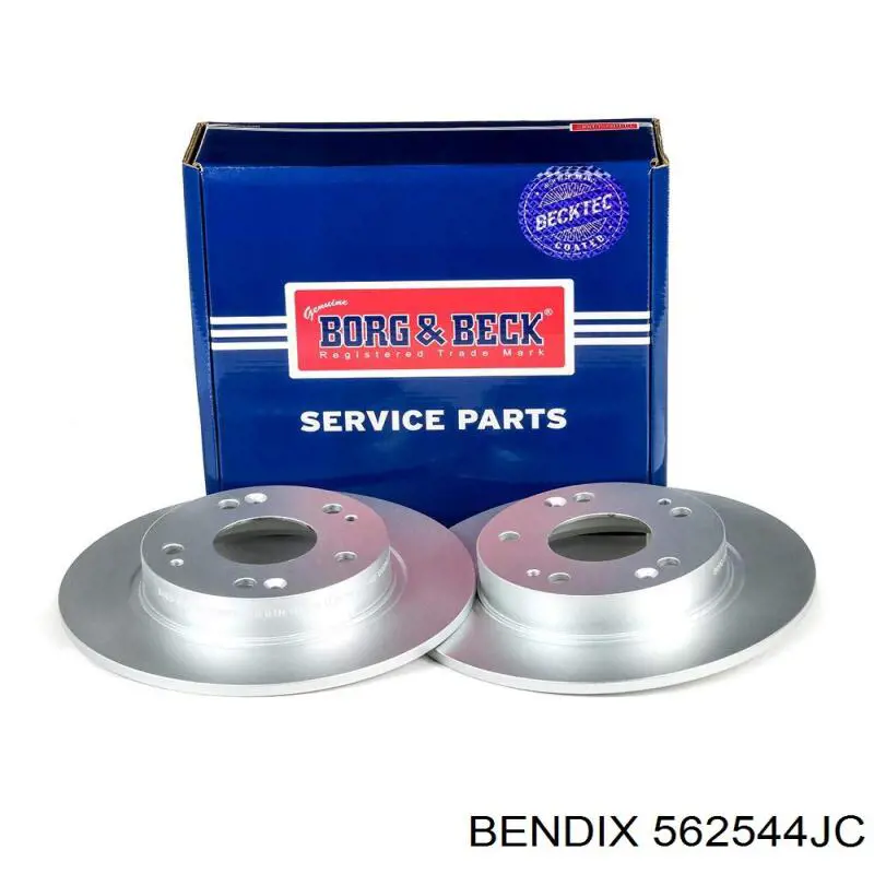 Гальмівні диски 562544JC Jurid/Bendix