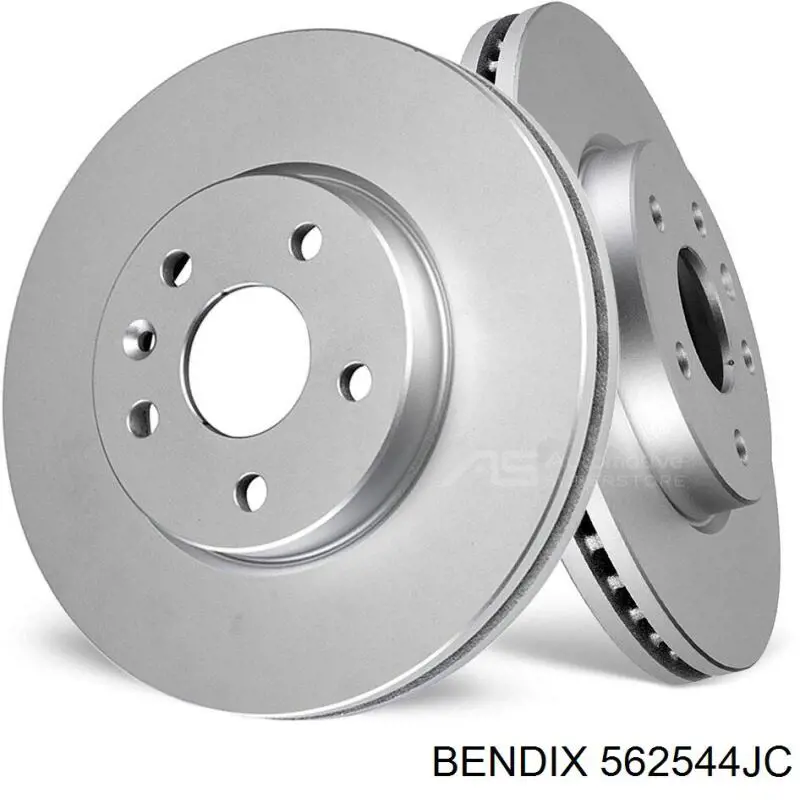 Диск гальмівний задній Jurid/Bendix 562544JC
