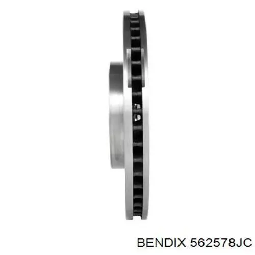 Диск гальмівний передній Jurid/Bendix 562578JC