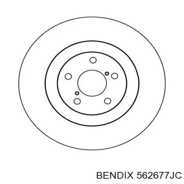 Купити 562677JC Jurid/Bendix Ротор гальмівний