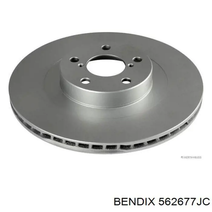 Гальмівні диски передні 562677JC Jurid/Bendix