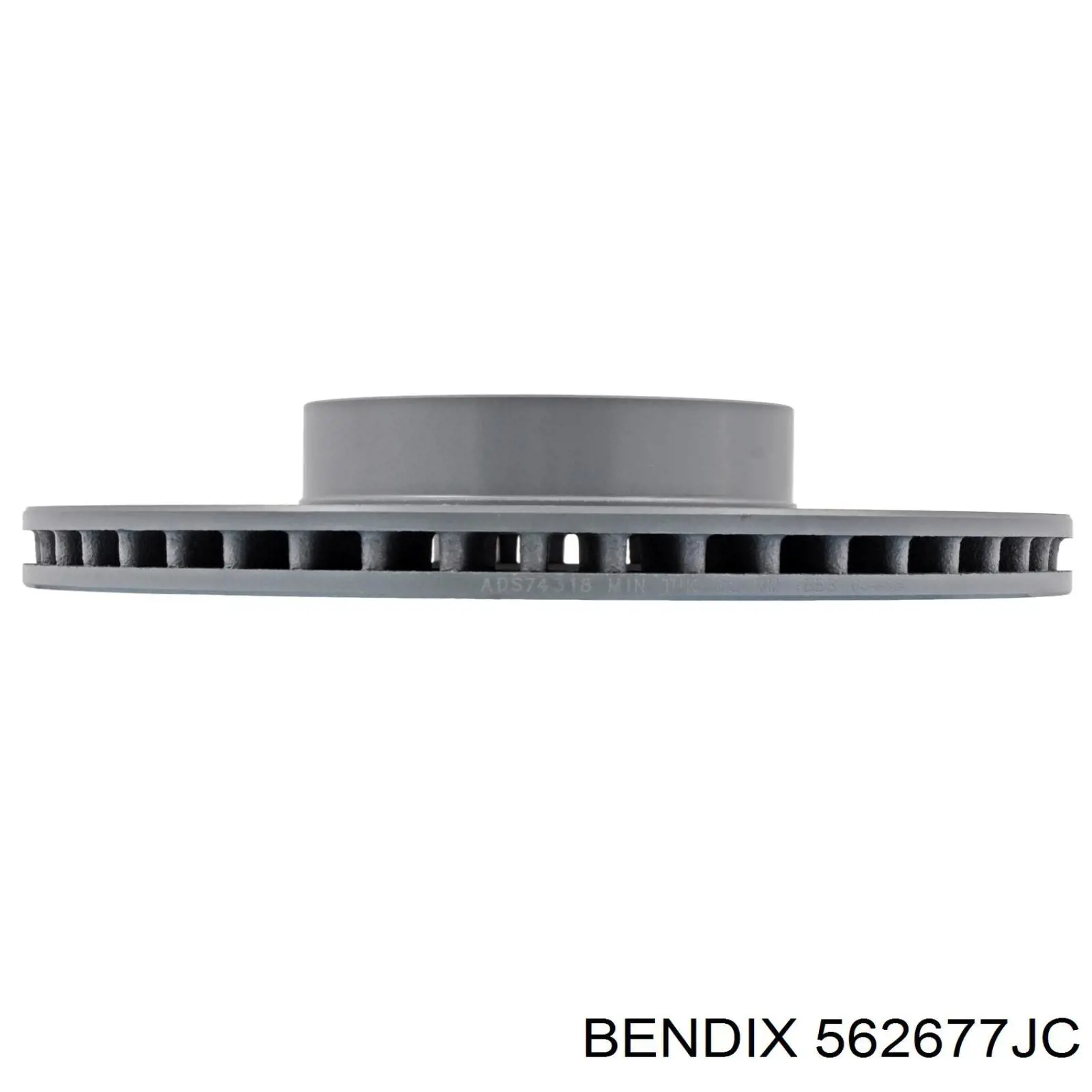 562677JC Jurid/Bendix Гальмо дискове переднє