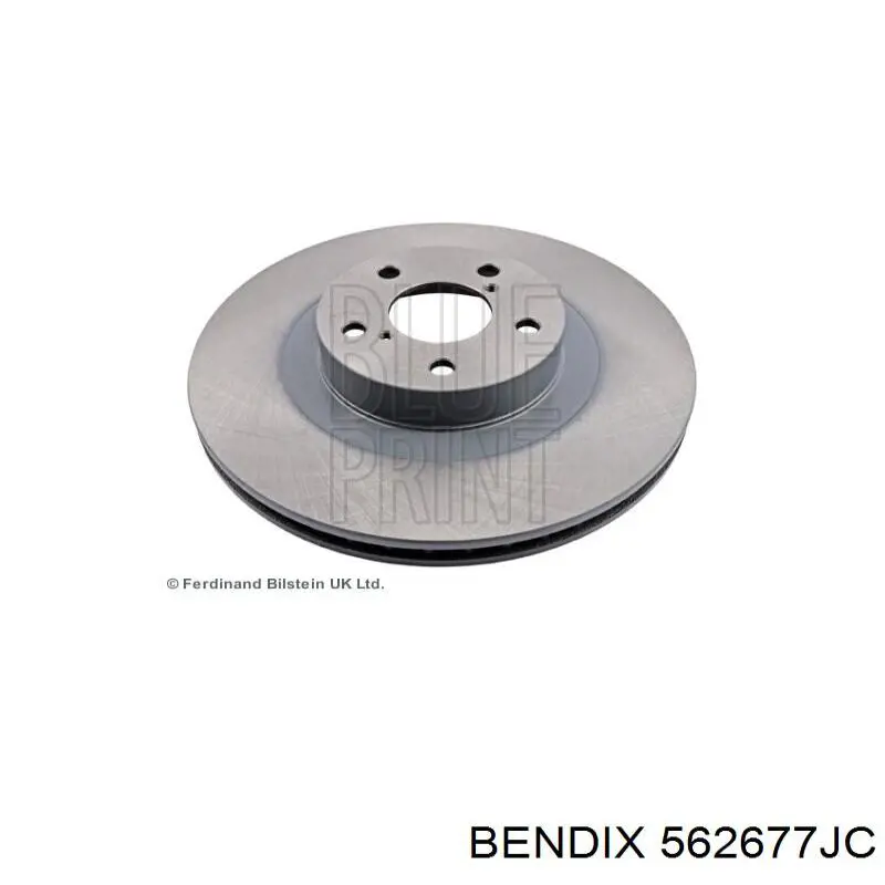 Диск переднього гальма Jurid/Bendix 562677JC ціна, від 49.40 USD