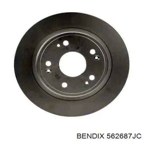 Задні дискові гальма Jurid/Bendix 562687JC ціна, від 30.04 USD