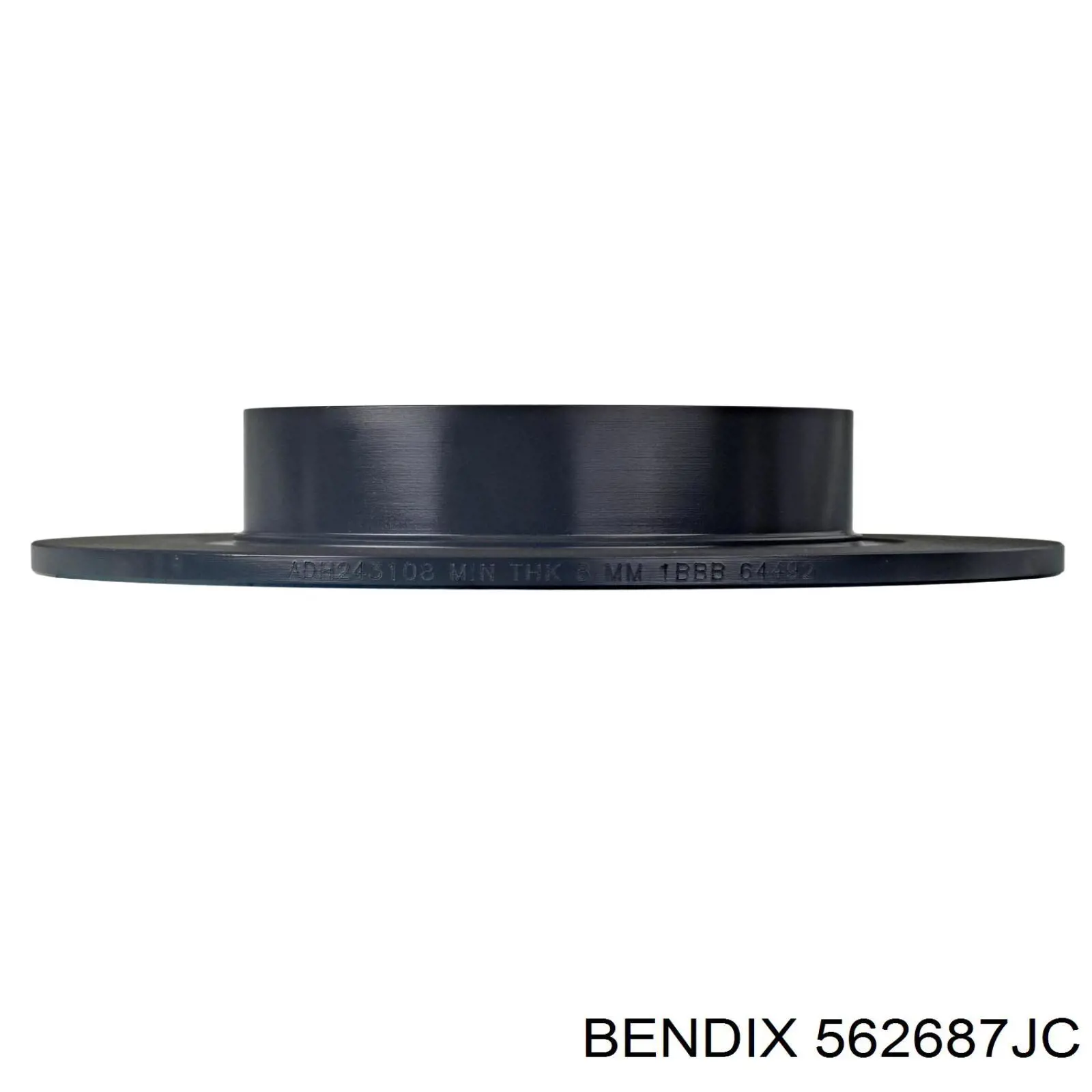 Купити 562687JC Jurid/Bendix Диск заднього гальма