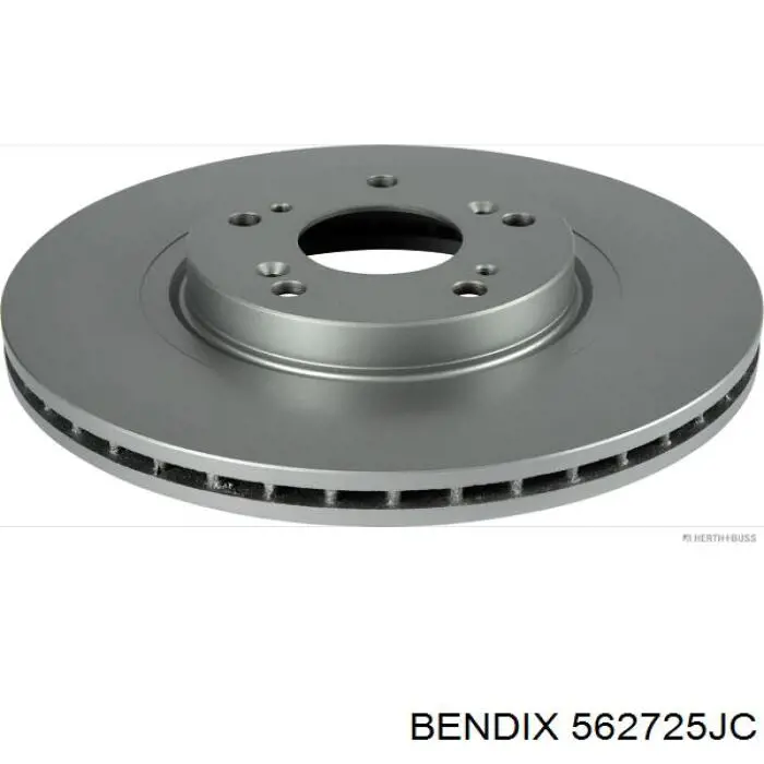 Гальмівні диски передні 562725JC Jurid/Bendix