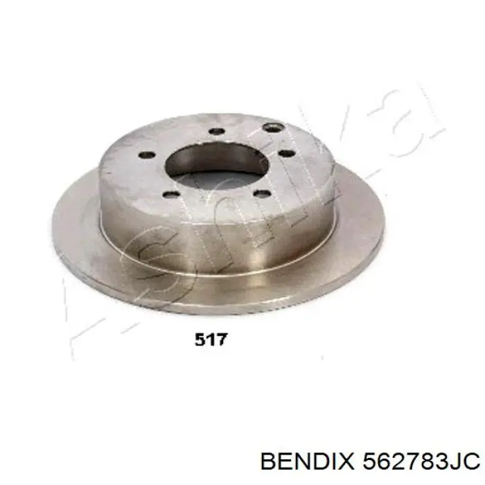 Гальмівні диски 562783JC Jurid/Bendix