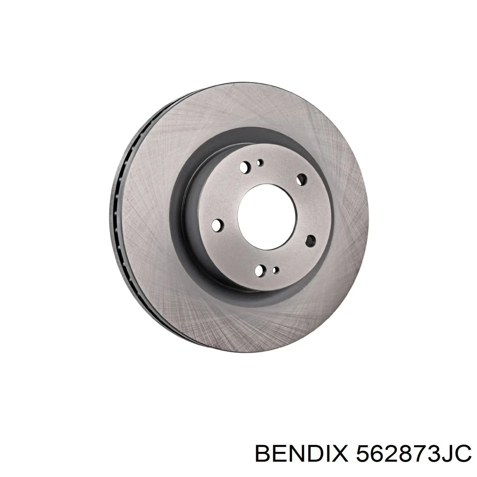 Диск гальмівний передній Jurid/Bendix 562873JC