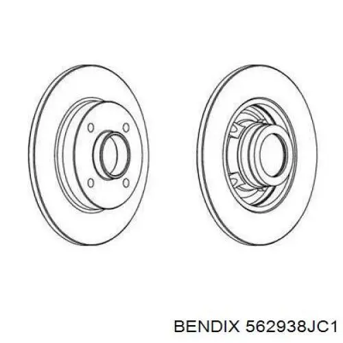  Jurid/Bendix 562938JC1 ціна, від 38.90 USD