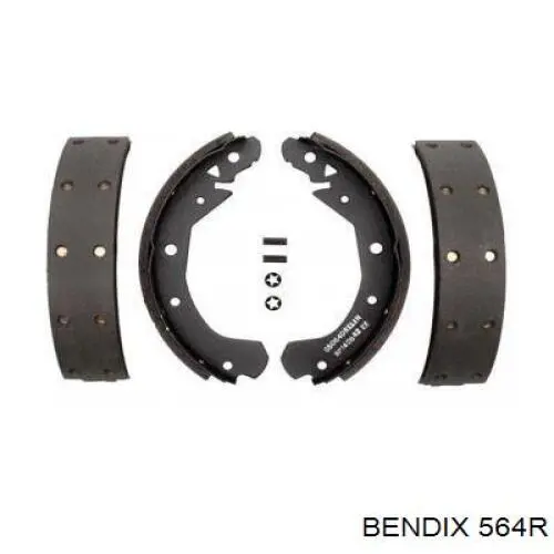 Купити 564 Jurid/Bendix Колодки гальмові задні, барабанні