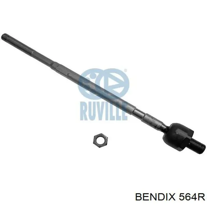 564 Jurid/Bendix Колодки гальмівні задні, барабанні