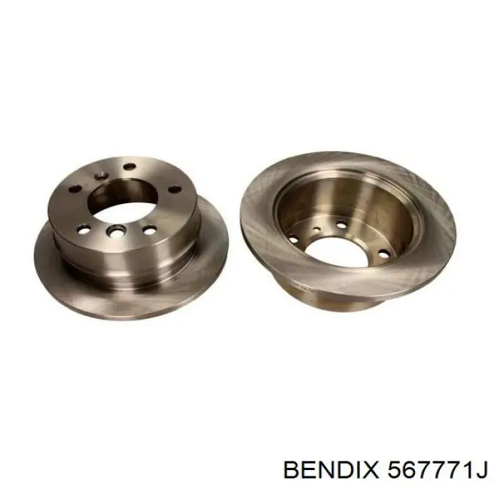 567771J Jurid/Bendix Дискові гальма