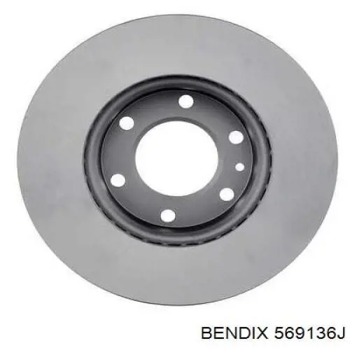 Купити 569136J Jurid/Bendix Ротор гальмівний