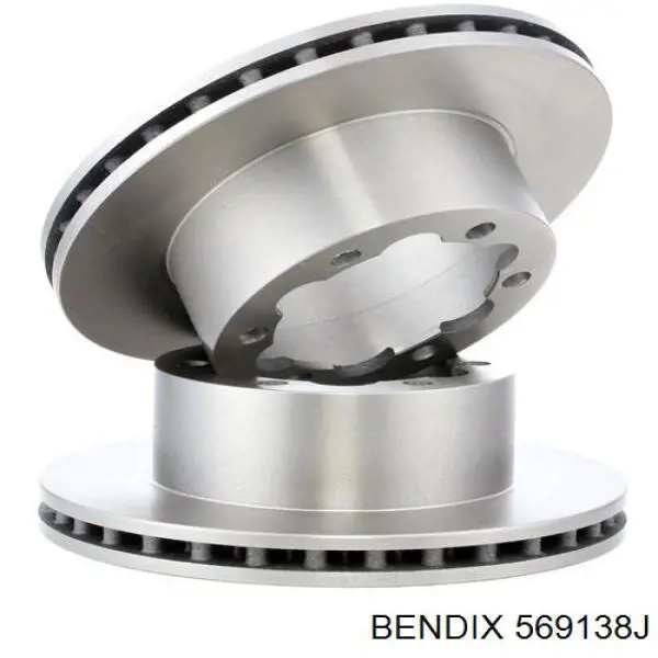 Гальмівні диски 569138J Jurid/Bendix