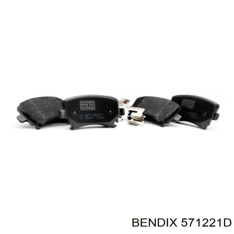 Гальмівні колодки Jurid/Bendix 571221D ціна, від 12.12 USD