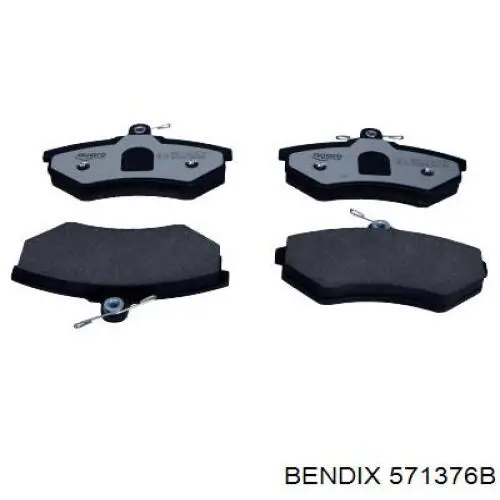 Передні тормозні колодки 571376B Jurid/Bendix