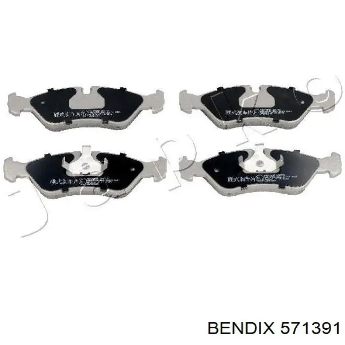 Гальмівні колодки Jurid/Bendix 571391 ціна, від 13.45 USD