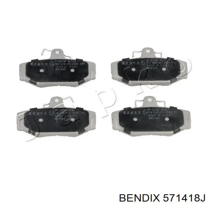 Купити 571418J Jurid/Bendix Задні колодки