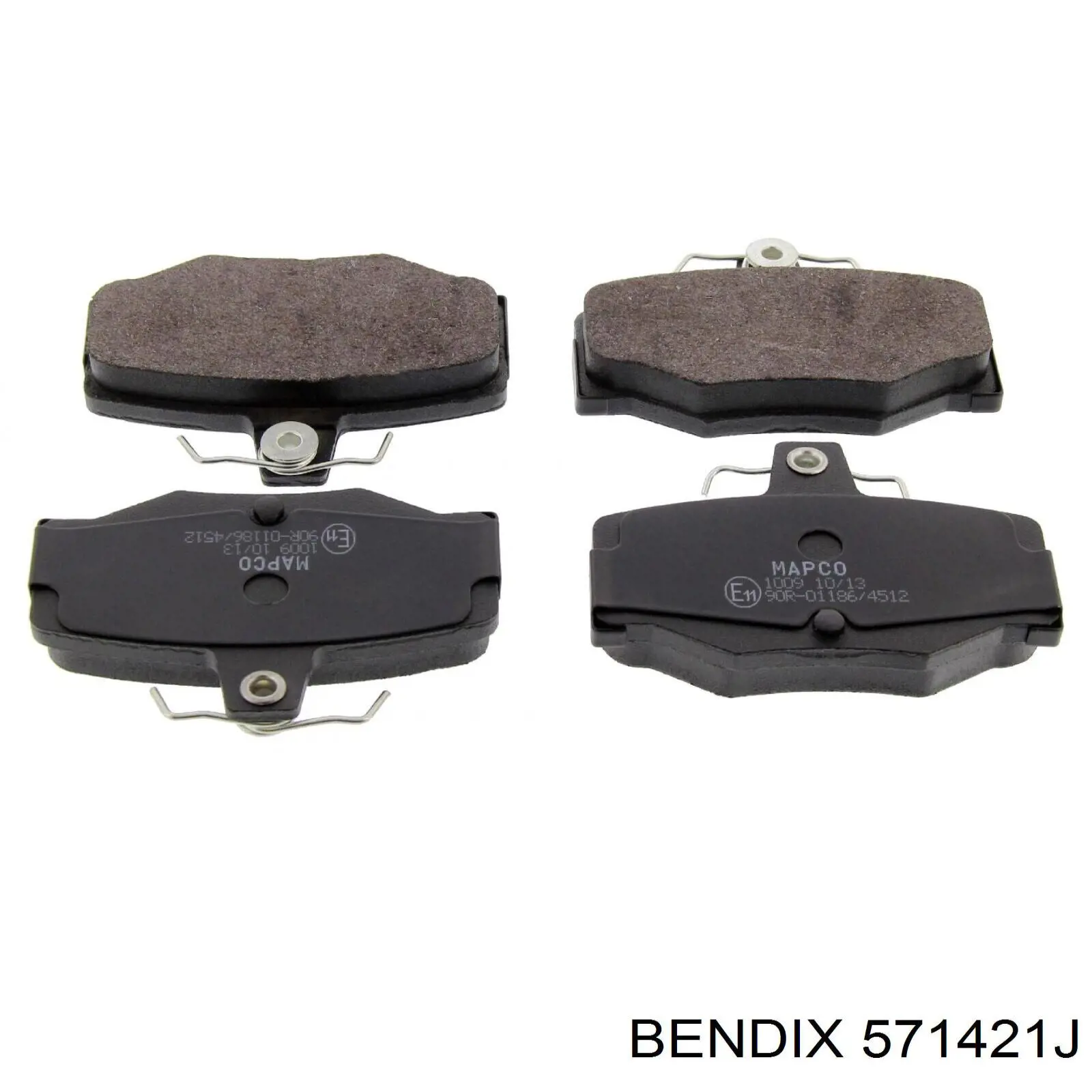 Задні гальмівні колодки Jurid/Bendix 571421J ціна, від 16.91 USD