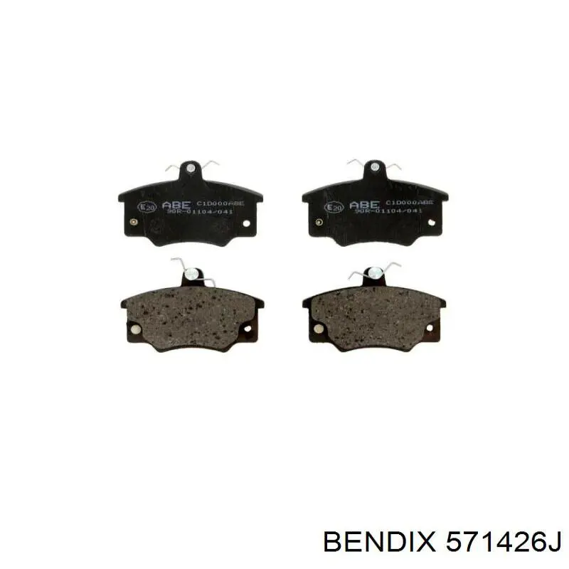 Гальмівні колодки Jurid/Bendix 571426J ціна, від 13.15 USD