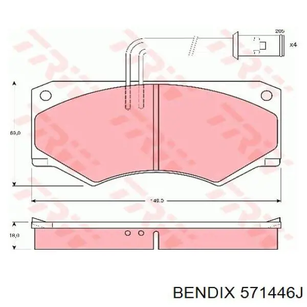 Купити PA6013 Brembo Колодки гальмівні передні, дискові