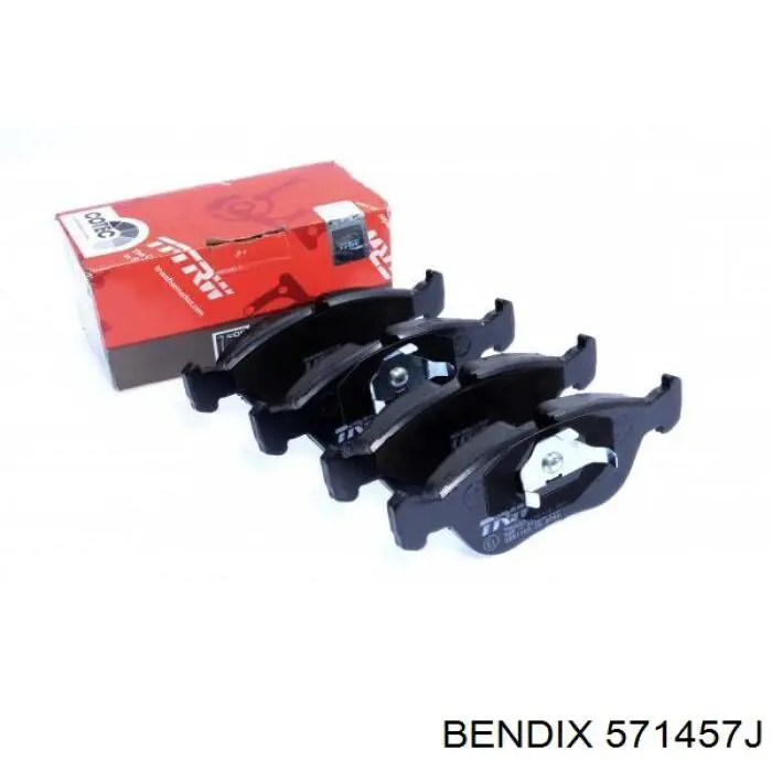 Тормозні колодки Jurid/Bendix 571457J