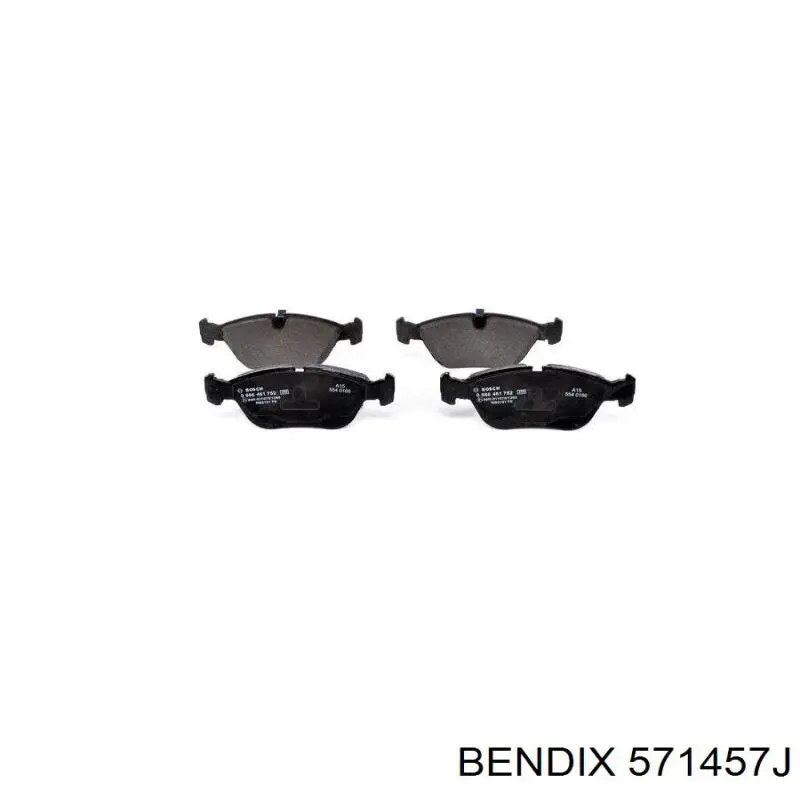 Купити 571457J Jurid/Bendix Колодки гальмівні передні, дискові
