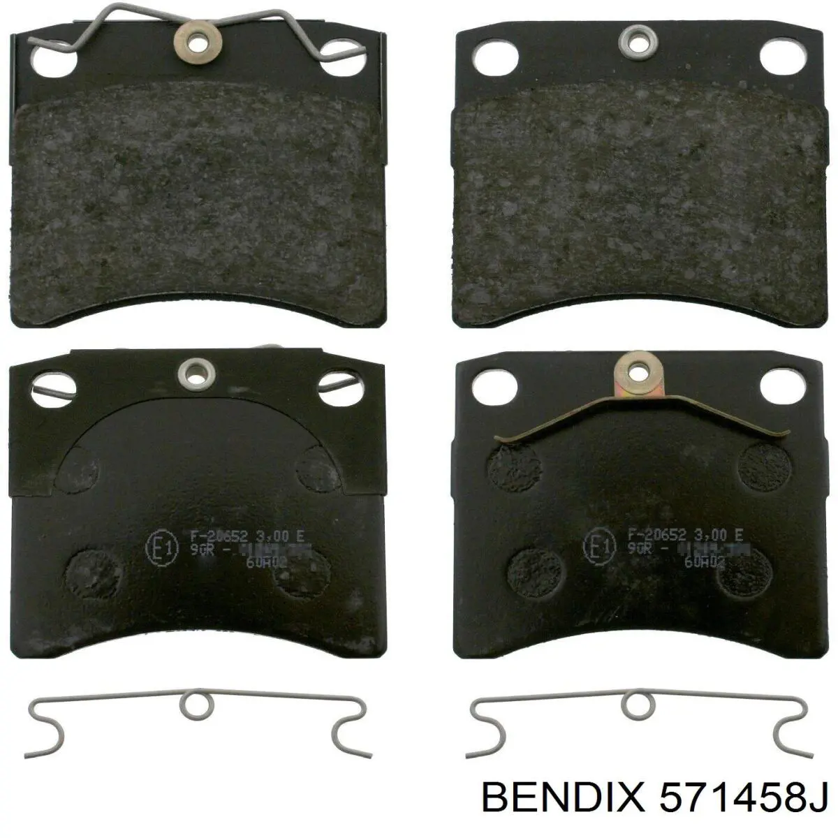 Гальмівні колодки Jurid/Bendix 571458J ціна, від 17.62 USD
