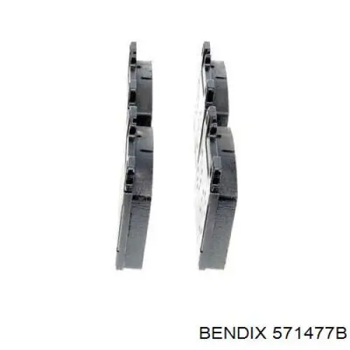 Купити 571477B Jurid/Bendix Колодки гальмівні передні, дискові