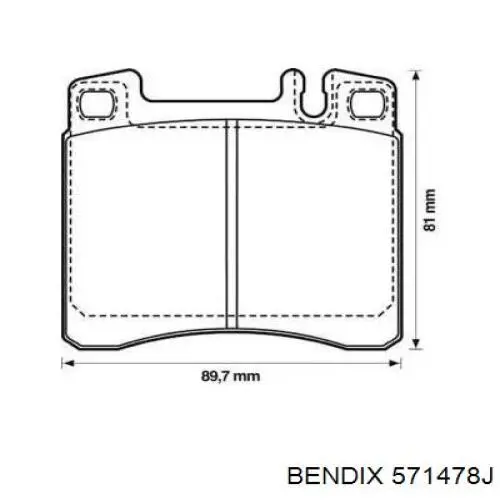  571478J Jurid/Bendix