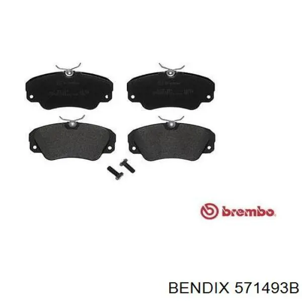 Гальмівні колодки Jurid/Bendix 571493B ціна, від 18.24 USD