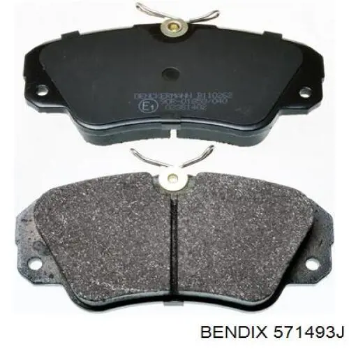 Передні тормозні колодки 571493J Jurid/Bendix