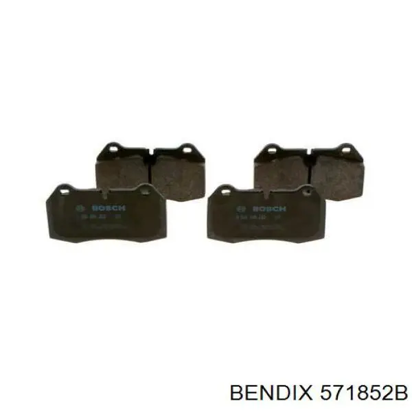 Гальмівні колодки Jurid/Bendix 571852B ціна, від 31.64 USD