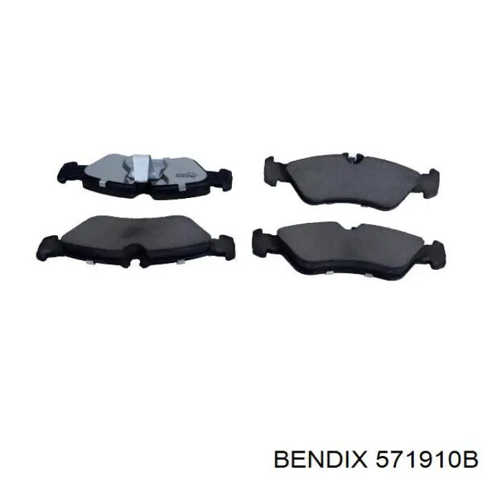 571910B Jurid/Bendix Колодки гальмівні задні, дискові
