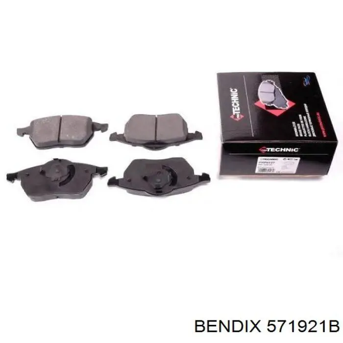 Тормозні колодки Jurid/Bendix 571921B