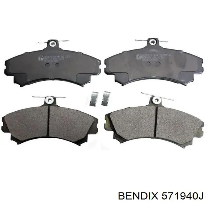 Купити 571940J Jurid/Bendix Колодки гальмівні передні, дискові