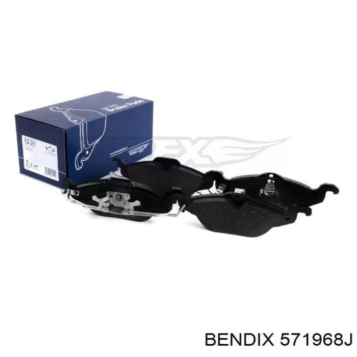 Тормозні колодки Jurid/Bendix 571968J