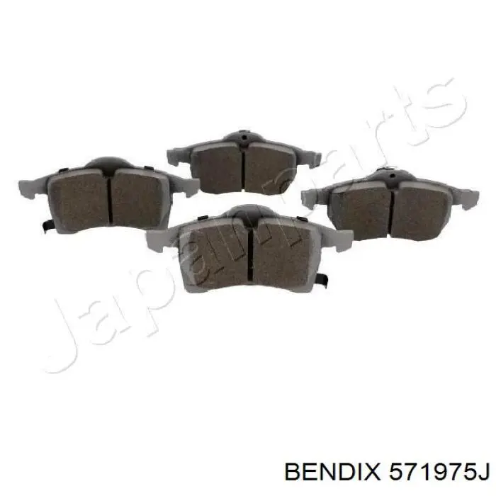 Купити 571975J Jurid/Bendix Колодки гальмівні передні, дискові