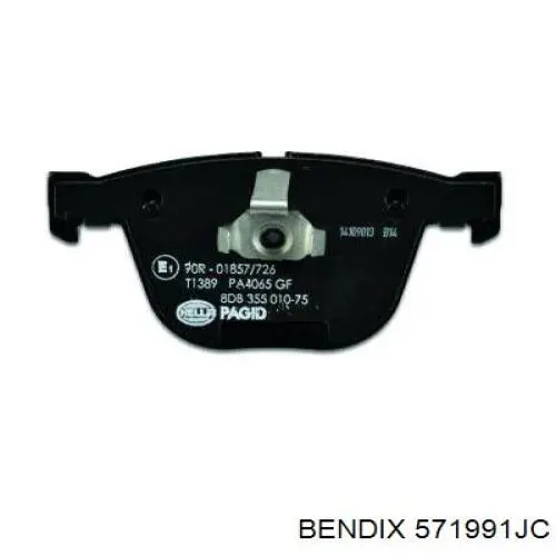 Купити 571991JC Jurid/Bendix Задні колодки