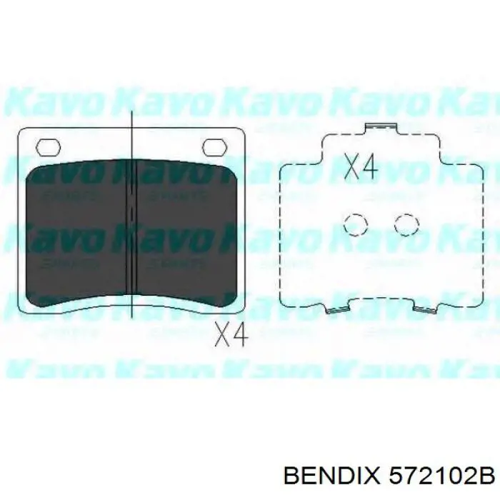 Гальмівні колодки Tashiko BTS2240 ціна, від 12.91 USD