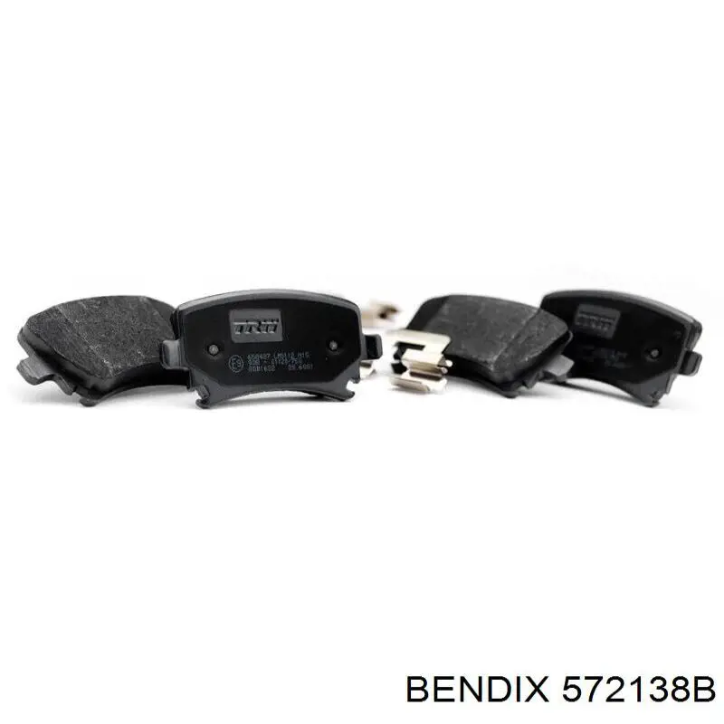 Задні гальмівні колодки Jurid/Bendix 572138B ціна, від 15.22 USD