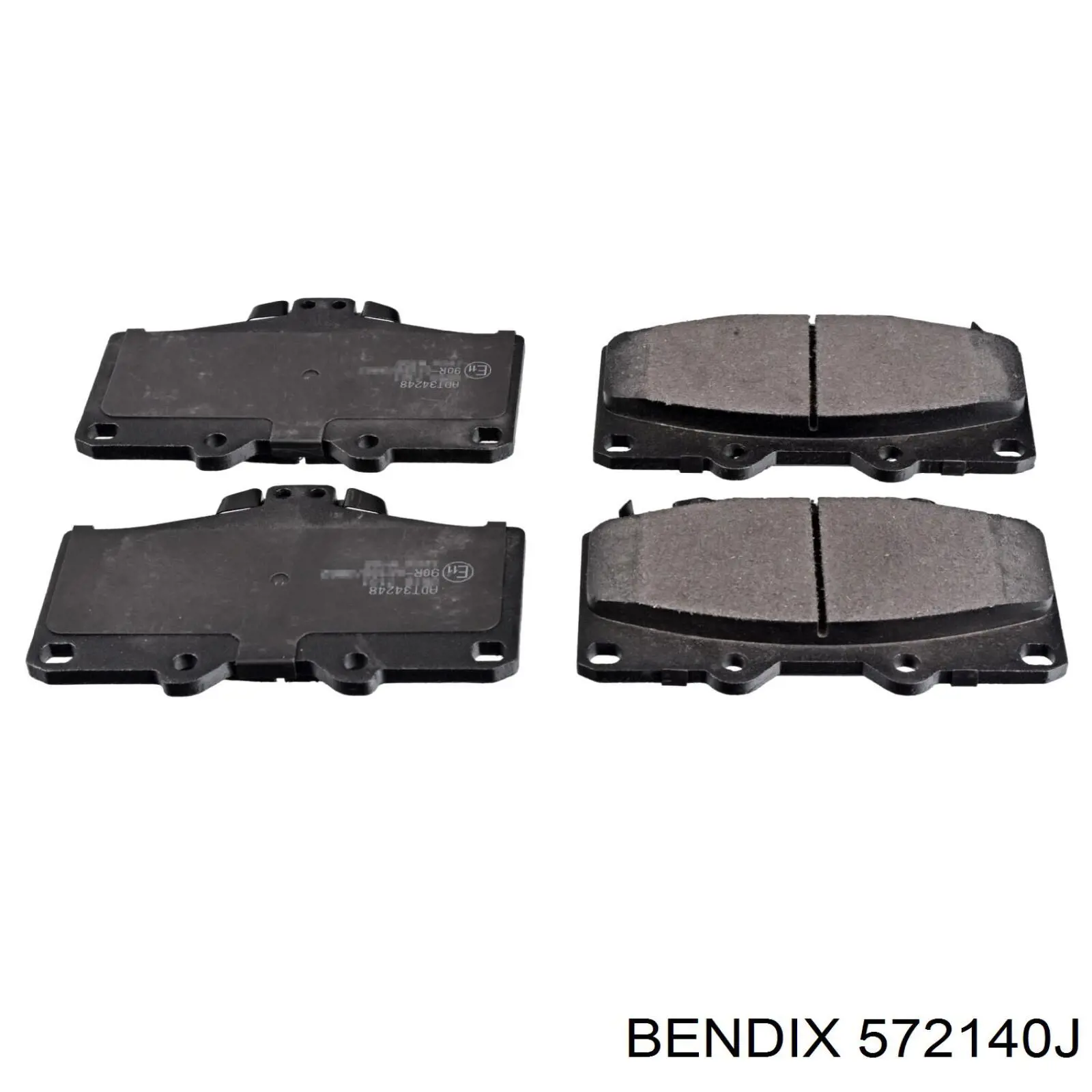 Тормозні колодки Jurid/Bendix 572140J
