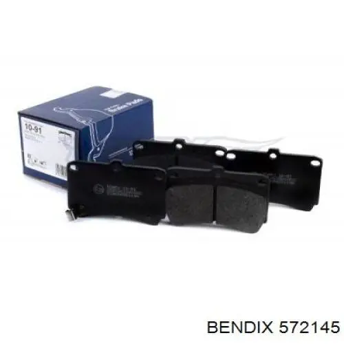 Передні тормозні колодки 572145 Jurid/Bendix